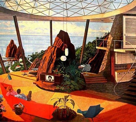 Charles Schridde Motorola House of the Future ad | Retro futurism, Futuristic home, Retro futuristic