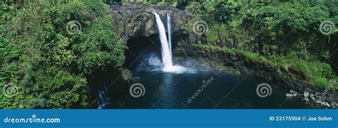 Rainbow Falls stock photo. Image of beauty, color, american - 23175904