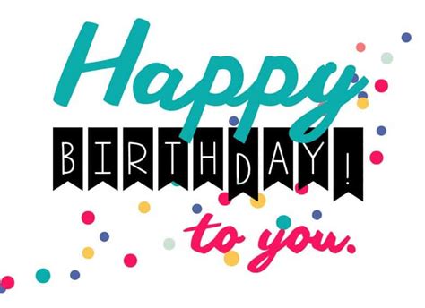 happy birthday to you free printable --a girl and a glue gun.com