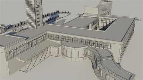 Kenyan Parliament Building in 3D :: Behance