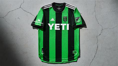 Austin FC jersey: Club reveals green, black striped kit (PHOTOS) - Sports Illustrated