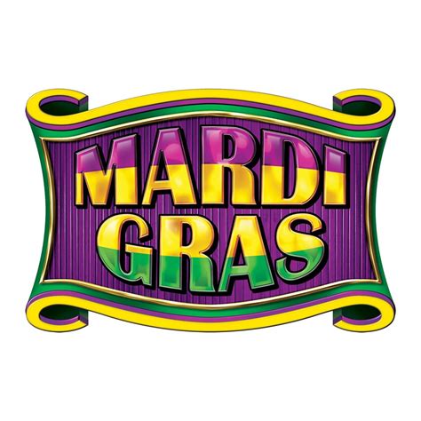 Mardi Gras Sign - PartyCheap