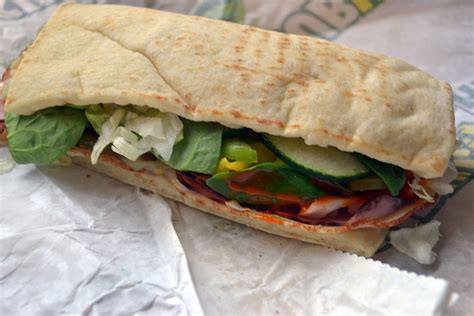 35 Best Subway Flat Bread Sandwiches - Home, Family, Style and Art Ideas