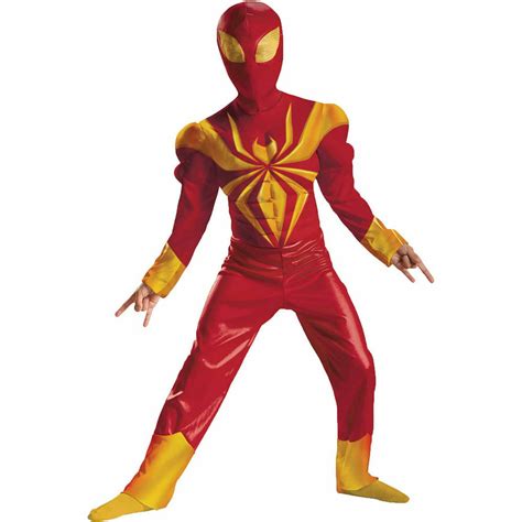 Iron Spider-Man Muscle Child Halloween Costume - Walmart.com - Walmart.com