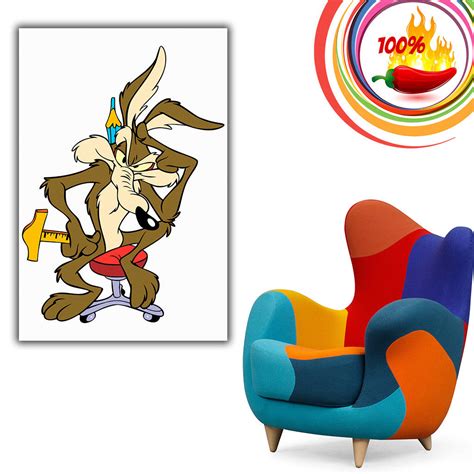 Wile E. Coyote The Road Runner Funny Humor Poster – My Hot Posters