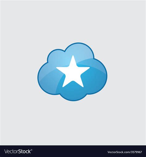 Blue star icon Royalty Free Vector Image - VectorStock