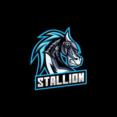 Premium Vector | Stallion horse logo