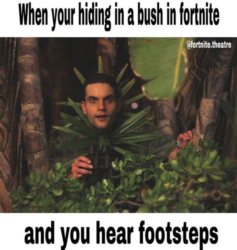 Fortnite bush camping in a nutshell : r/FortniteBattleRoyale