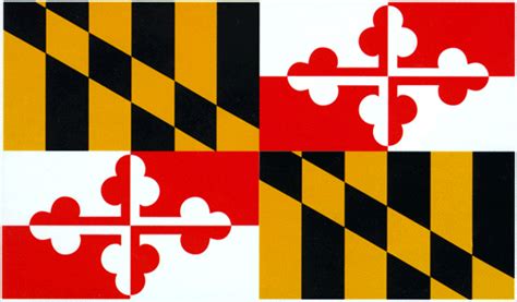 Maryland State Flag (enlarged)