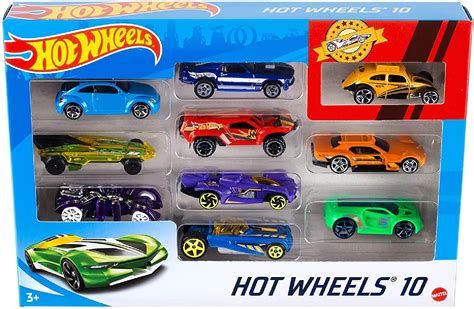 Hot Wheels 54886 10 Car Pack Assortment (Pack May Vary)- Buy Online in Saudi Arabia at ...