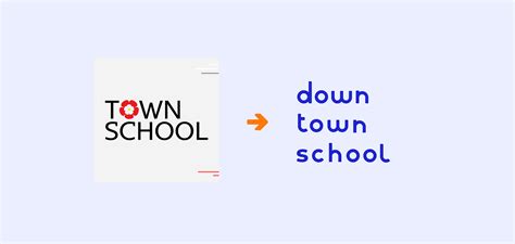 Rebranding "Downtown school" on Behance