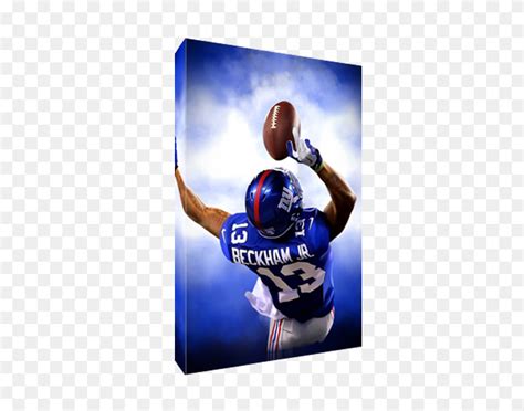 Giants Odell Beckham Jr Finger Catch Poster Photo Painting - Odell Beckham Jr PNG - FlyClipart