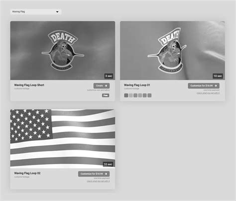 Free Custom Waving Flag Animation with Logo (+waving flag video maker)