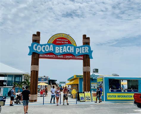 Cocoa Beach Pier - a Destination Location - Florida Fun Travel