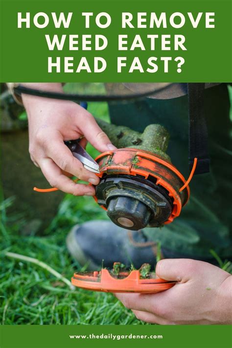 How to Remove Weed Eater Head Fast?