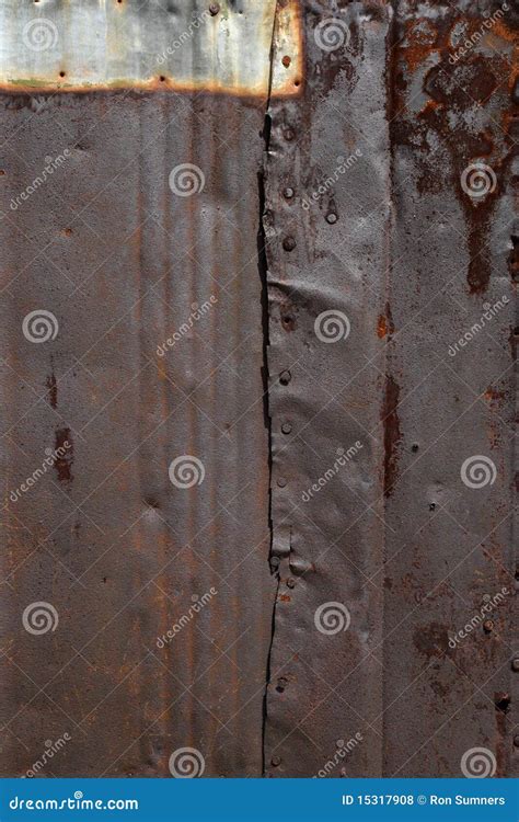 Rusty Sheet Metal Background Stock Photo - Image of rust, grungy: 15317908