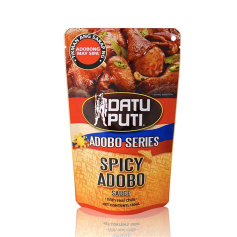 Datu Puti Adobo Series Spicy 180ml | Shopee Philippines