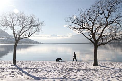 Winter at Kin Beach Vernon, BC, Canada. #VernonBC #OkanaganLake -- Curated by: Ultimate Social ...