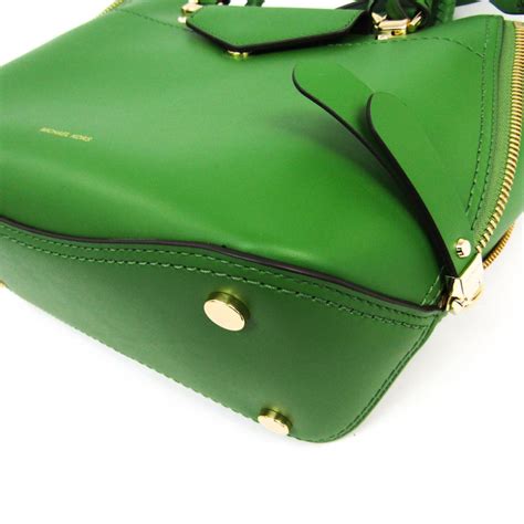 Michael Kors Green Leather Blakely Medium Messenger Bag - Lyst