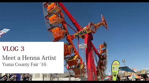 Vlog 3| Meeting an Artist at Yuma County Fair 2016 - YouTube