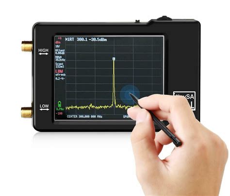 TinySA Spectrum Analyzer przenośny analizator widma 100kHz-960MHz ...