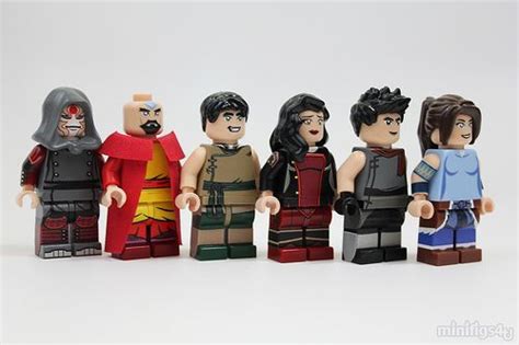 The Legend of Korra Custom Minifigures | Custom LEGO Minifigures