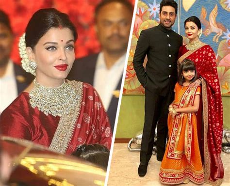 Aishwarya rai bachchan wore red saree in isha ambani wedding is copy ...