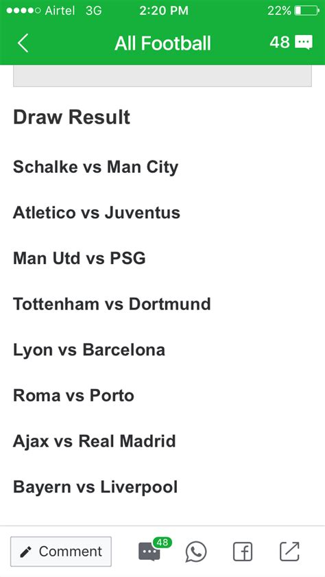 UEFA Champions League Knockout Round Live Draws - European Football ...