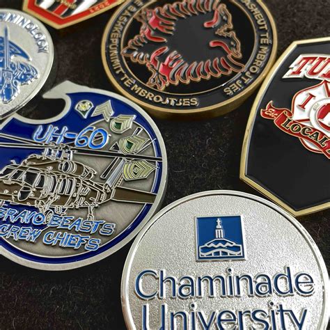 Custom Corporate Challenge Coins for Business - U.S. DOD Coins