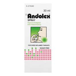 Andolex Spray 30ml | Dis-Chem