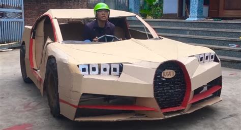 These Guys Build $100 Driveable And Pedalable Supercars Out Of Cardboard | Carscoops