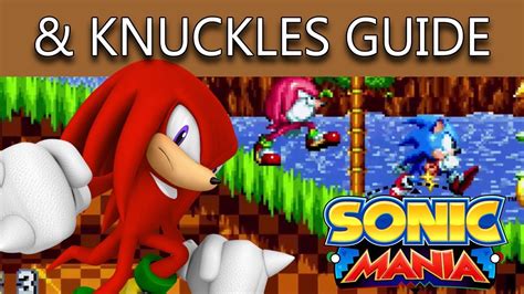 Sonic Mania & KNUCKLES - How To Unlock Special Mode With KNUCKLES AS SECOND CHARACTER! - YouTube