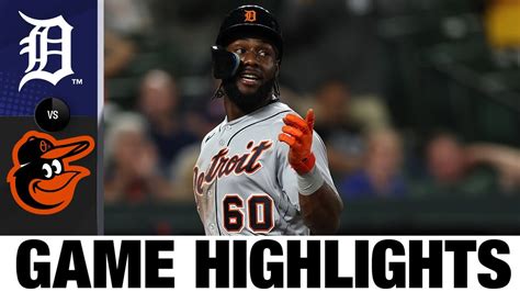 Tigers vs. Orioles Game Highlights (9/19/22) | MLB Highlights - YouTube