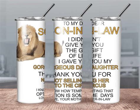 Son-in-law Funny Tumbler Gift// Son in Law Funny Gift Ideas// Son in ...