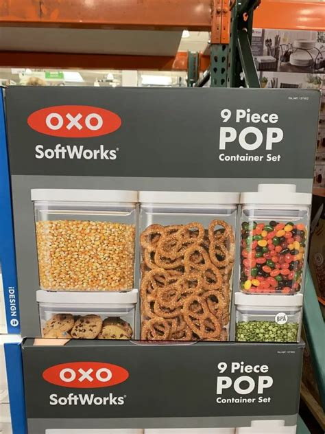 Costco OXO Container Set, 9 Piece Pop Containers - Costco Fan