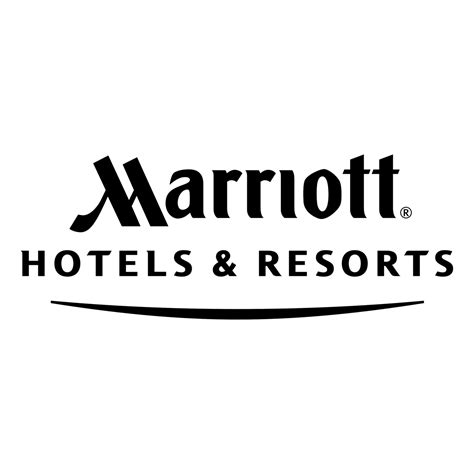 Marriott Hotels & Resorts Logo Black and White – Brands Logos