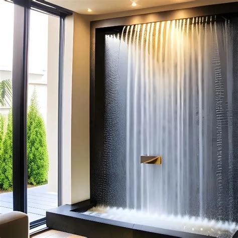 The Tranquil Elegance: Exploring the Benefits of an Indoor Wall Waterfall