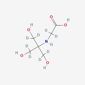 Tricine-d8 | C6H13NO5 | CID 168006990 - PubChem