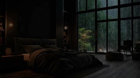 Sleep😴 Instantly w/ the Relaxing Sounds of Thundershower 🌧️ in a Cozy Atmosphere. - YouTube