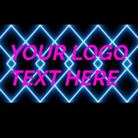 NEON LOGO design | PosterMyWall