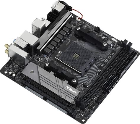 ASRock B550M-ITX/ac AMD B550 Ryzen Socket AM4 Mini-ITX Desktop Motherboard - Wootware