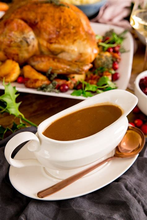 Make Ahead Gravy for Christmas - Nicky's Kitchen Sanctuary