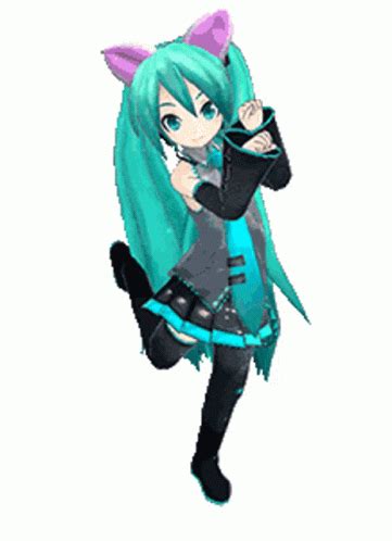 Hatsune Miku Dance Sticker - Hatsune Miku Dance Vocaloid - Descobrir e Compartilhar GIFs