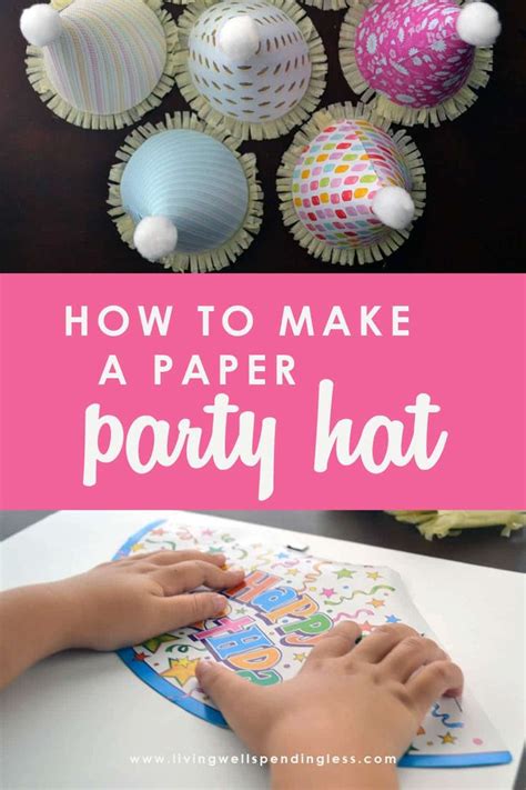 How to Make a Paper Party Hat | Easy DIY Party Hat Tutorial in 2021 | Party hat tutorial, Diy ...