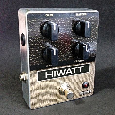 Pedal Guitarra Hiwatt Handmade Amp In A Box Monstro Effects - R$ 389,00 em Mercado Livre