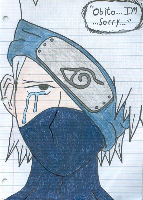 Kakashi...crying...IC by jace117 on DeviantArt