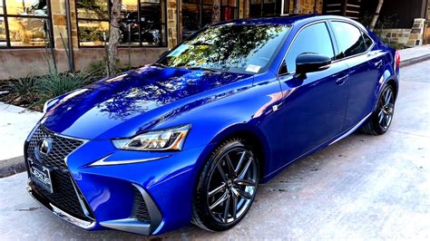 2020 Lexus IS300 F Sport Blackline Edition Walkaround - YouTube