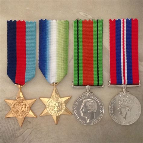 WWII ATLANTIC STAR MEDAL SET | GOLD TONE | WORLD WAR TWO | AUSTRALIA | ARMY