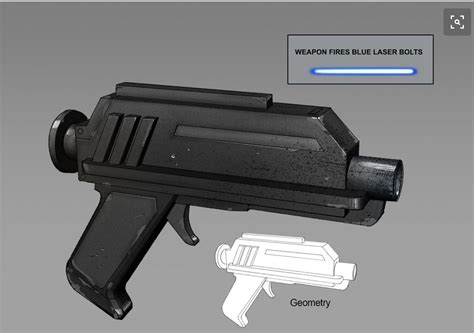 DC-17 blaster pistol, (trigger removed) Blaster Star Wars, Sci Fi Weapons, Autobots, Sci Fy ...