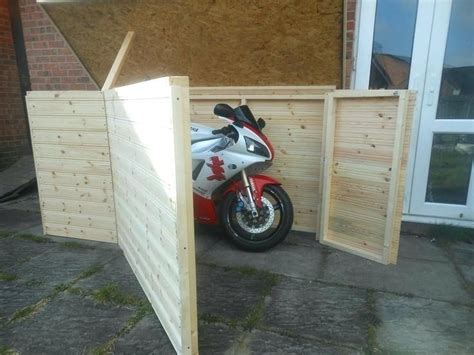 outdoor motorcycle storage shed exceptional storage garage 5 motorcycle ...